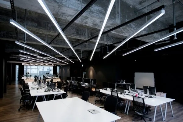 office linear pendant lights