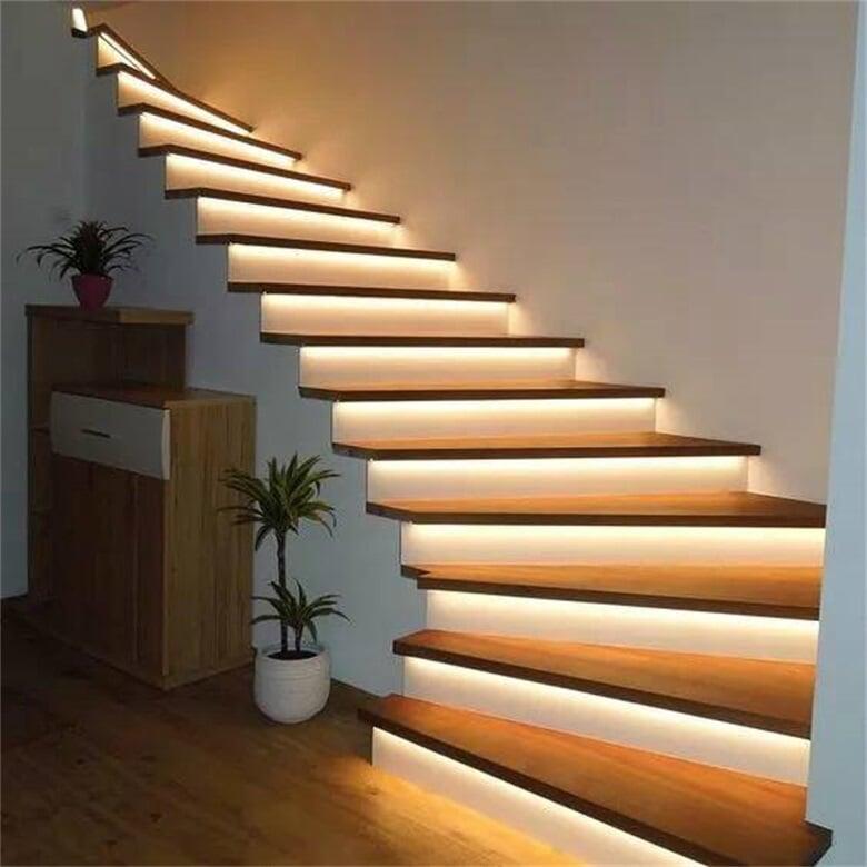 Seraph lime trough Stair Step & Side Strip Lighting